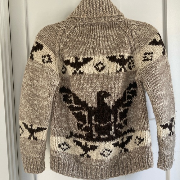 Vintage Cowichan Knit Sweater - Picture 3 of 5